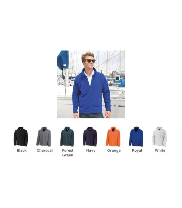 Result RS114M  Micron Full Zip Fleece